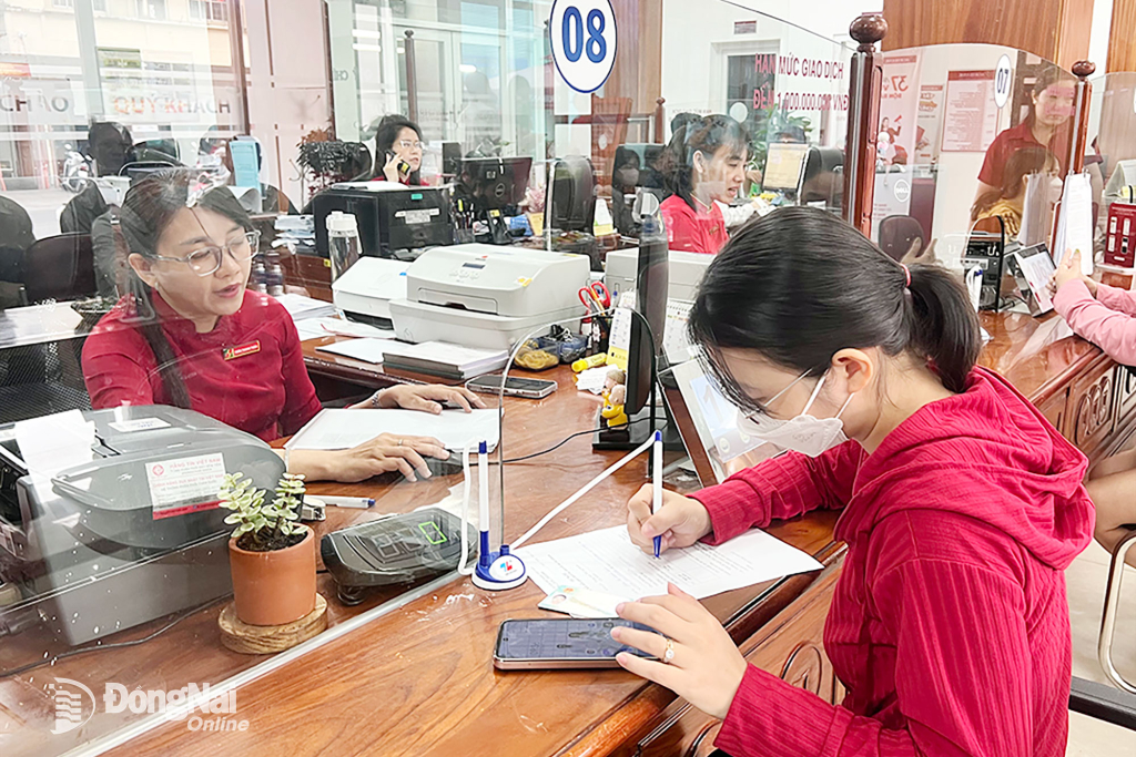 Các ngân hàng tại tỉnh Đồng Nai đảm bảo hoạt động thanh toán thông suốt trong dịp nghỉ Lễ Quốc khánh. Ảnh: Hải Quân