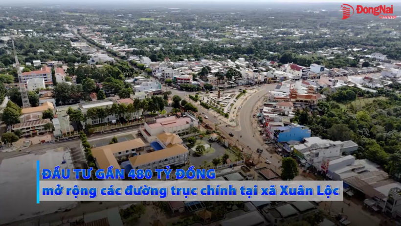Đầu tư gần 480 tỷ đồng mở rộng các đường trục chính tại xã Xuân Lộc