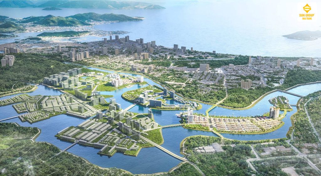 Phối cảnh căn hộ của Sun Group tại phường Nam Nha Trang.
