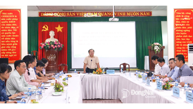 Công bố quyết định của UBND tỉnh Đồng Nai về kiểm tra cải cách hành chính