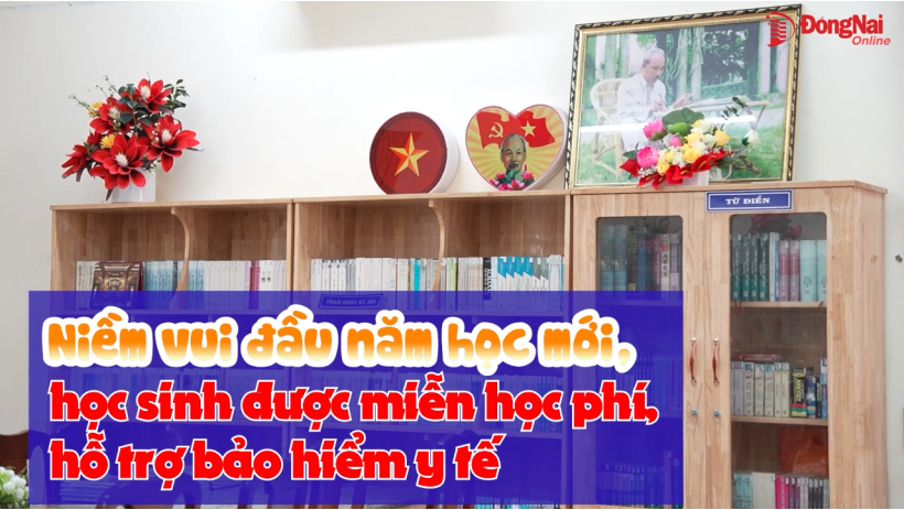 Niềm vui đầu năm học mới, học sinh được miễn học phí, hỗ trợ bảo hiểm y tế