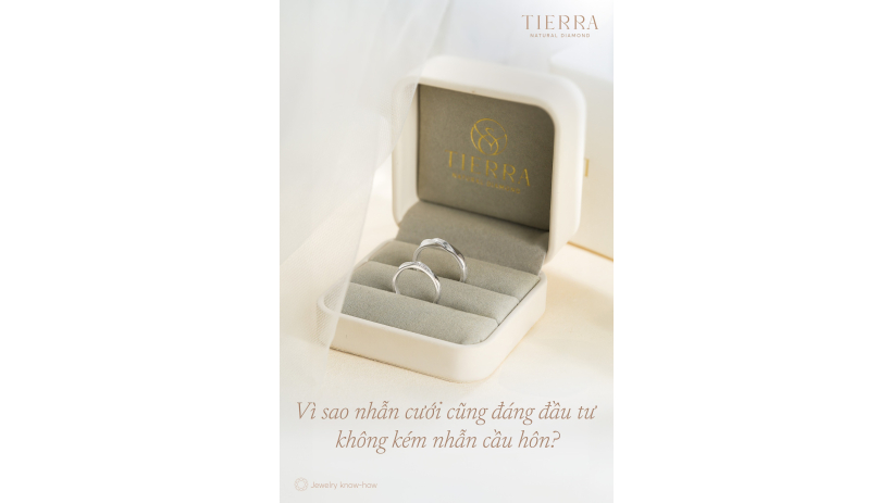 Vì sao nhẫn cưới đáng được đầu tư như nhẫn cầu hôn?