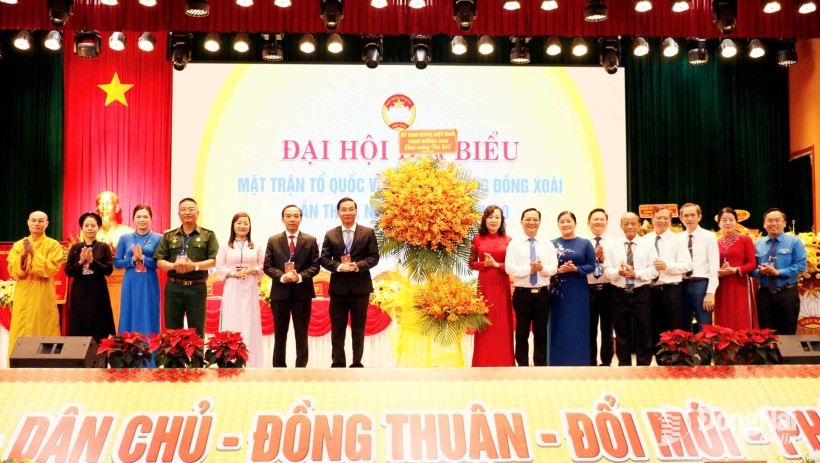 53 ủy viên chính thức tham gia Ủy ban MTTQ Việt Nam phường Đồng Xoài nhiệm kỳ 2025-2030